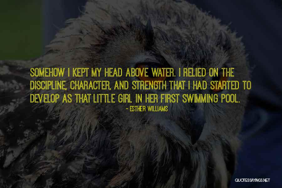 Swimming In Water Quotes By Esther Williams Swimming In Water Quotes By Esther Williams