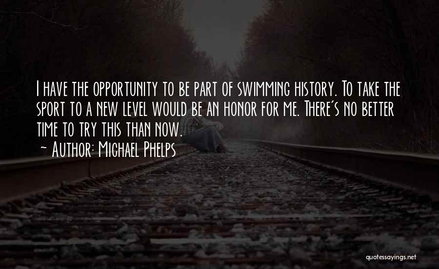 Swimming Sport Quotes By Michael Phelps