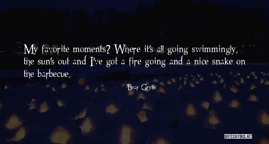 Swimmingly Well Quotes By Bear Grylls Swimmingly Well Quotes By Bear Grylls