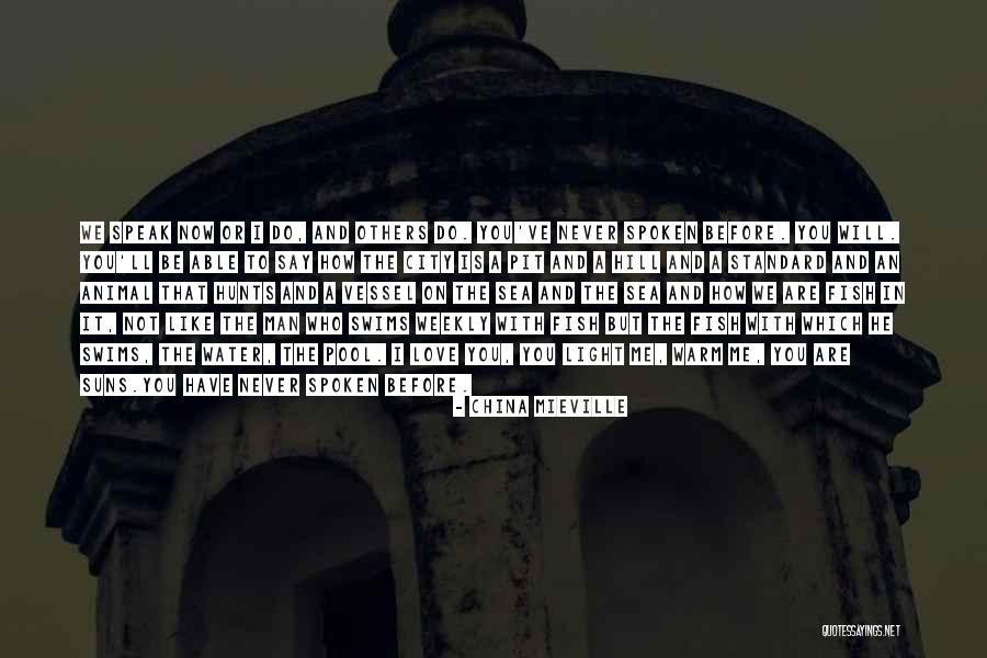 Swims Quotes By China Mieville Swims Quotes By China Mieville