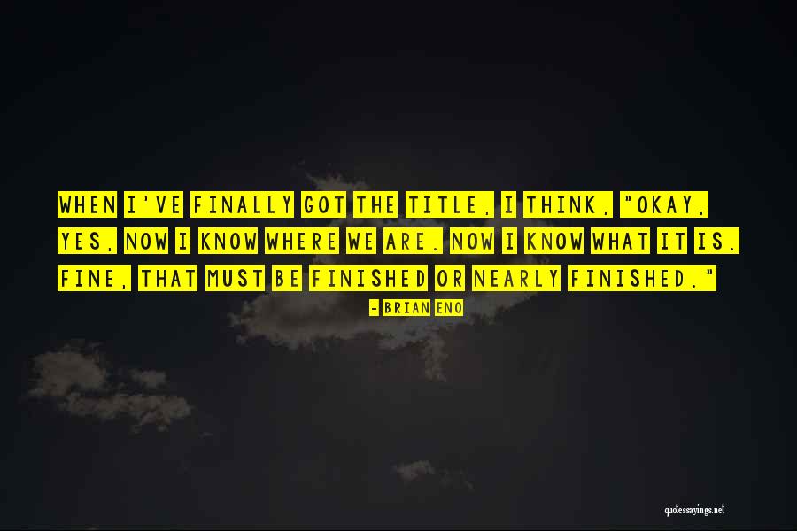 Swindon Town Quotes By Brian Eno Swindon Town Quotes By Brian Eno