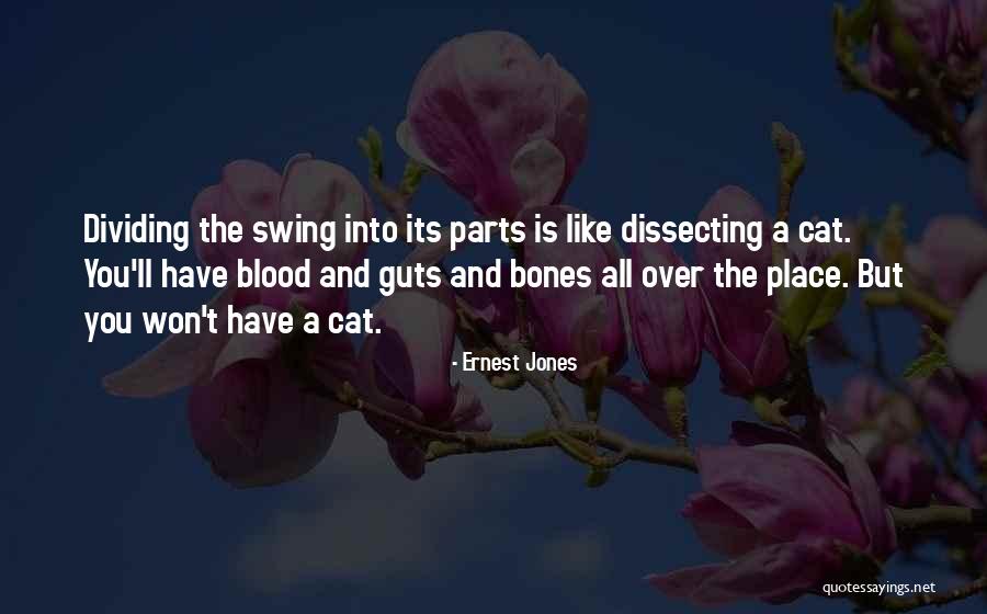 Swing A Cat Quotes By Ernest Jones Swing A Cat Quotes By Ernest Jones