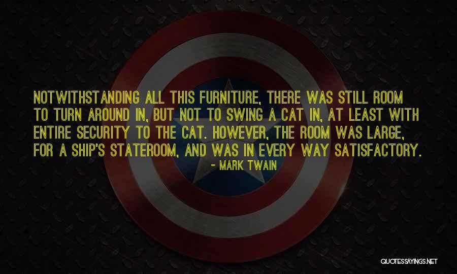 Swing A Cat Quotes By Mark Twain Swing A Cat Quotes By Mark Twain