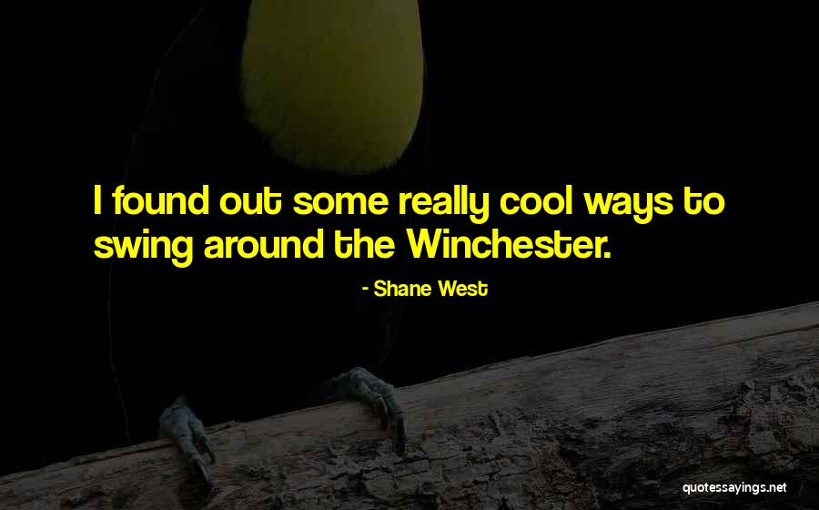 Swing Both Ways Quotes By Shane West