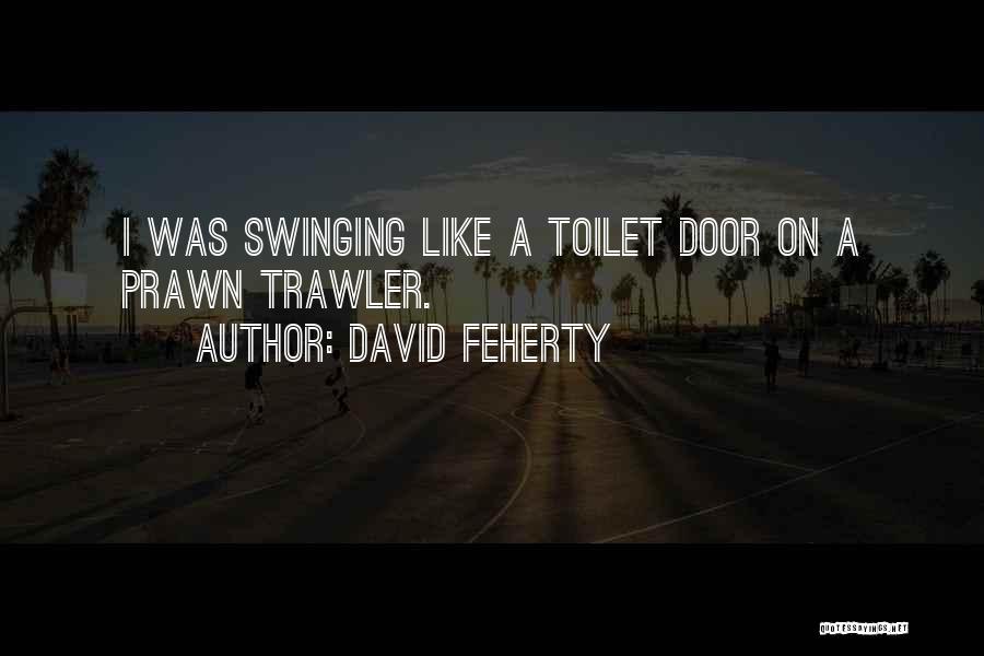 Swinging Door Quotes By David Feherty
