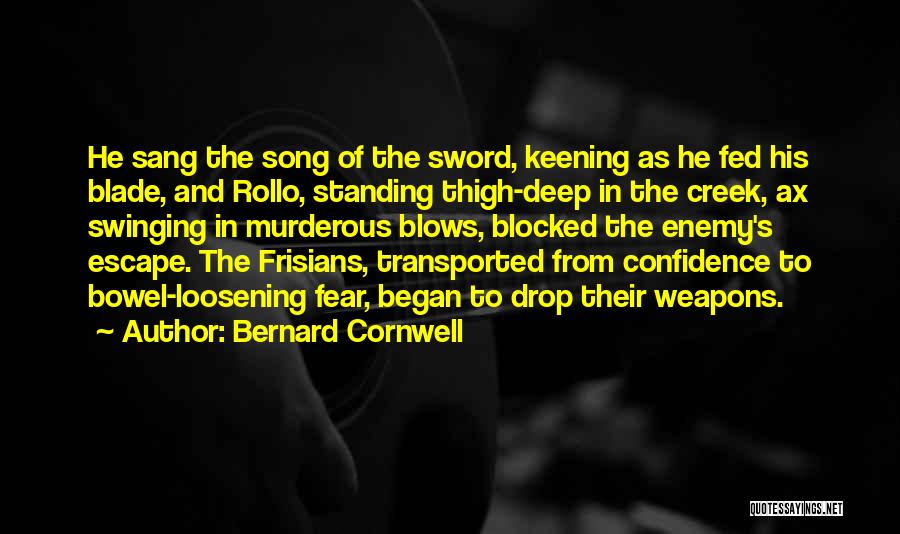 Swinging Quotes By Bernard Cornwell