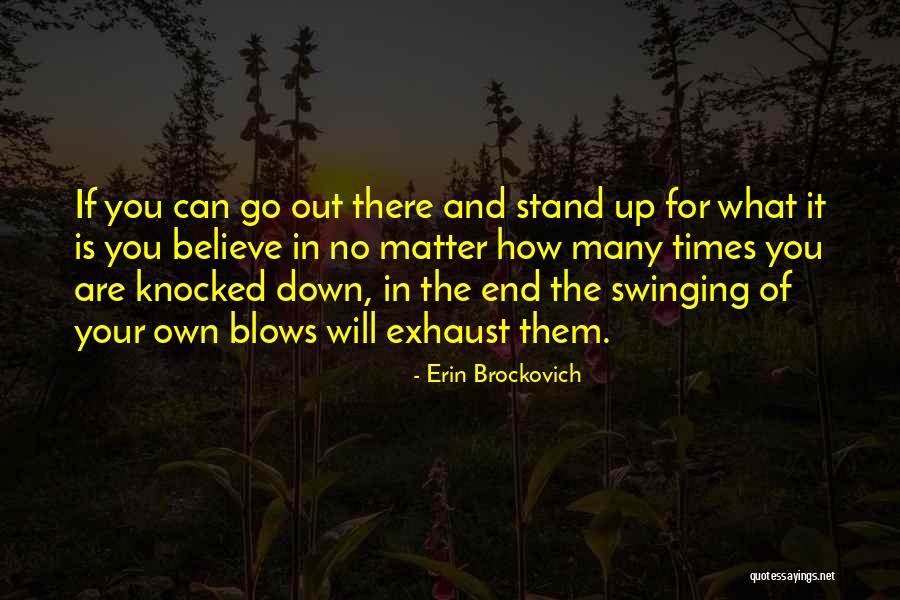 Swinging Quotes By Erin Brockovich