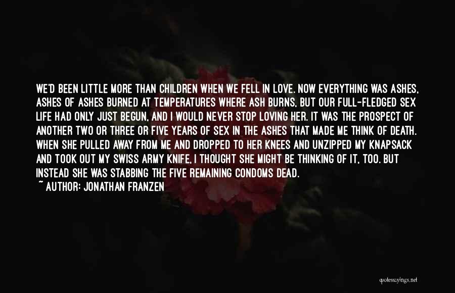 Swiss Army Knife Quotes By Jonathan Franzen