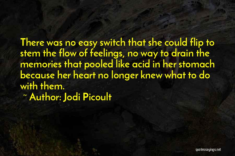 Switch Off Feelings Quotes By Jodi Picoult