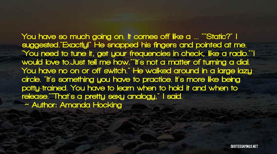 Switch Off Quotes By Amanda Hocking