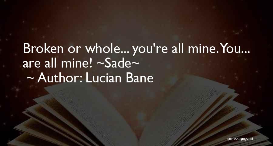 Swoon Worthy Book Quotes By Lucian Bane