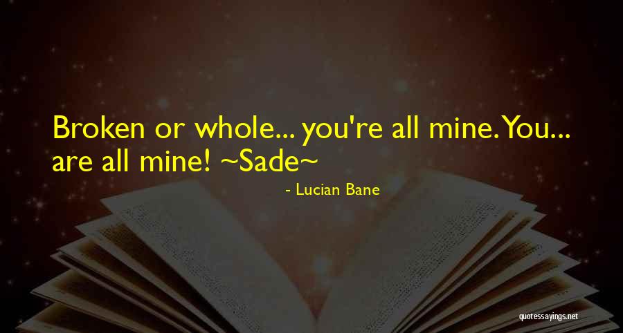 Swoon Worthy Quotes By Lucian Bane