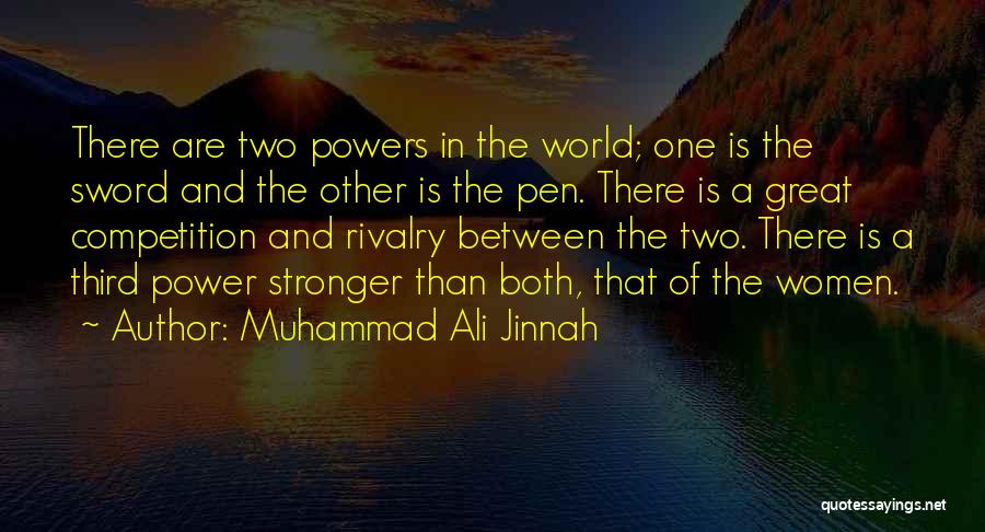 Sword And Pen Quotes By Muhammad Ali Jinnah