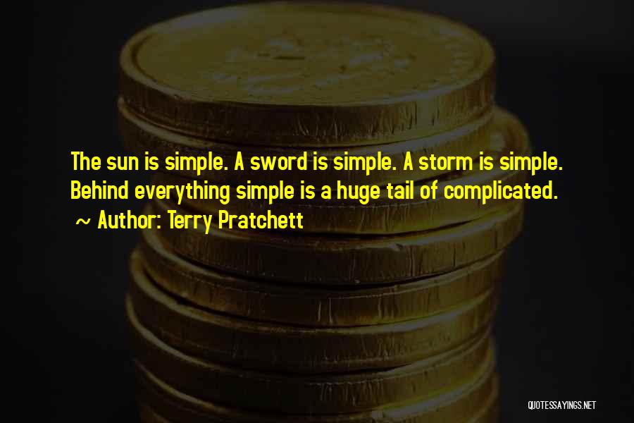 Sword In The Storm Quotes By Terry Pratchett