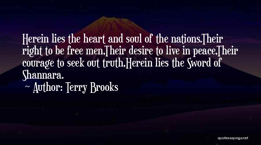 Sword Of Shannara Quotes By Terry Brooks