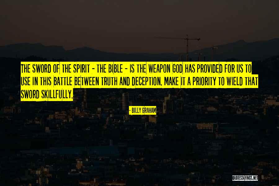 Sword Of The Truth Quotes By Billy Graham