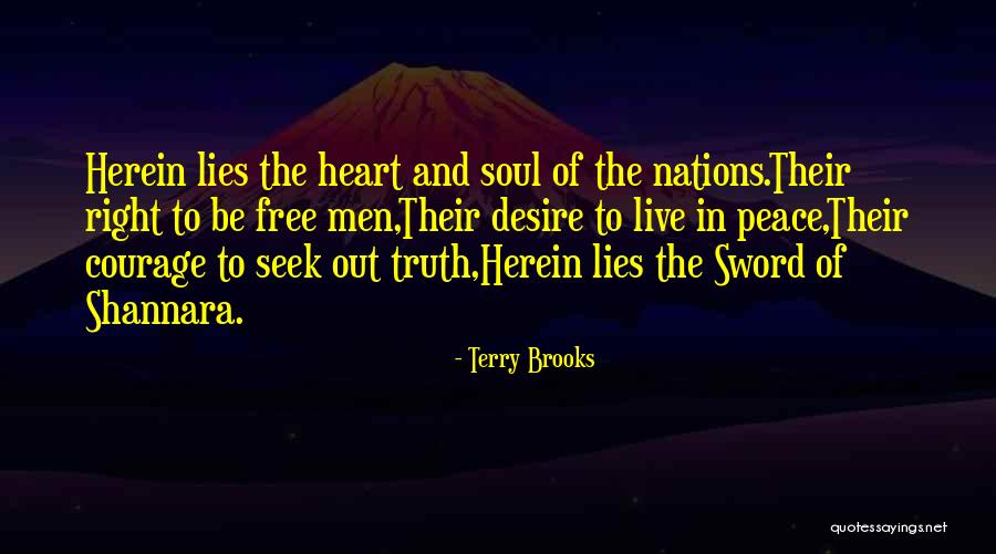 Sword Of The Truth Quotes By Terry Brooks