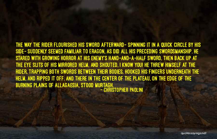 Swords Quotes By Christopher Paolini Swords Quotes By Christopher Paolini