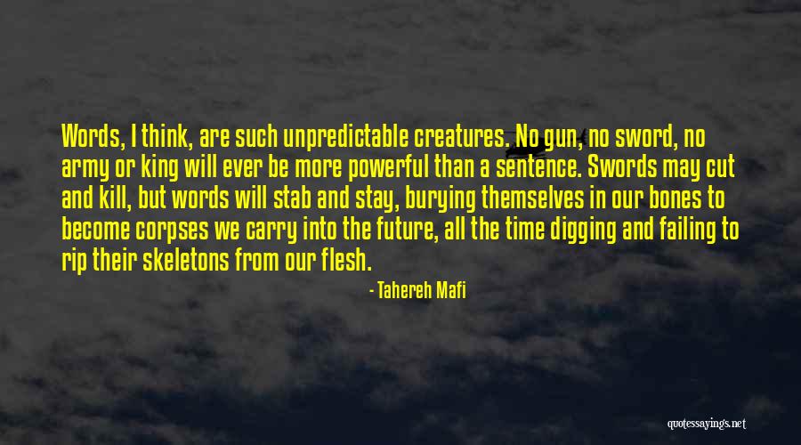 Swords Quotes By Tahereh Mafi