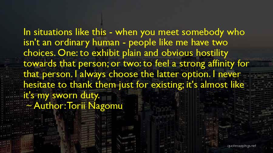 Sworn Duty Quotes By Torii Nagomu