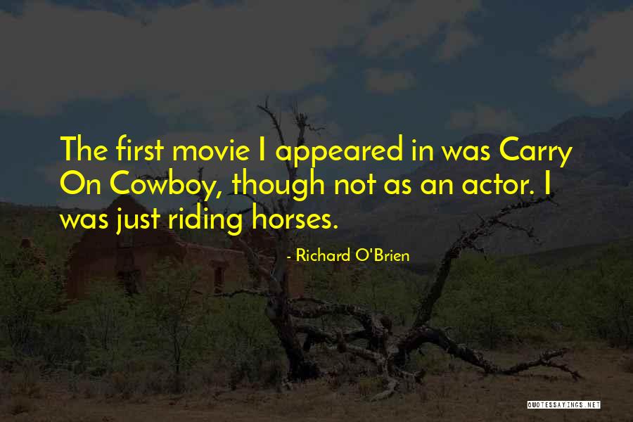 Sworn To Before Me This Quotes By Richard O'Brien Sworn To Before Me This Quotes By Richard O'Brien