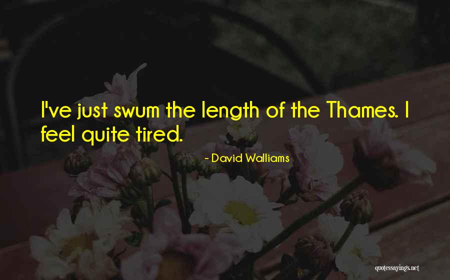 Swum Quotes By David Walliams Swum Quotes By David Walliams