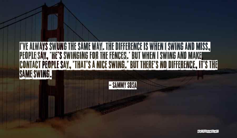 Syahira Sazali Quotes By Sammy Sosa Syahira Sazali Quotes By Sammy Sosa