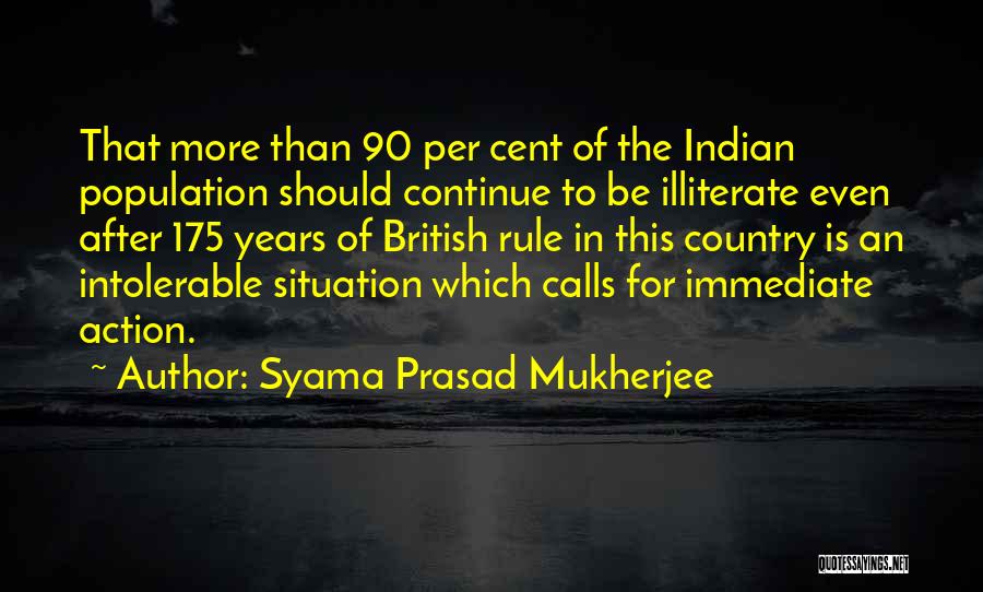 Syama Prasad Mukherjee Quotes 597479