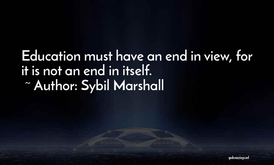 Sybil Marshall Quotes 1144423