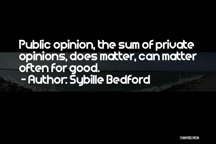 Sybille Bedford Quotes 853423