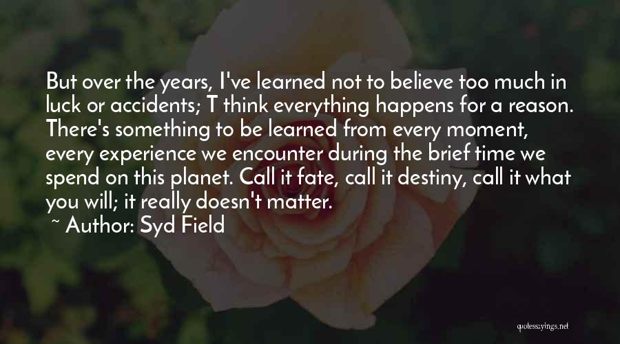 Syd Field Quotes 1927554