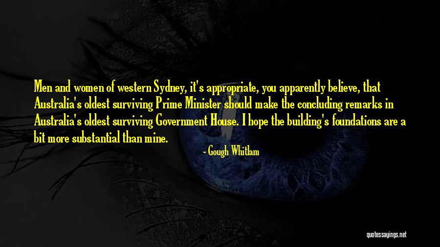 Sydney Australia Quotes By Gough Whitlam Sydney Australia Quotes By Gough Whitlam