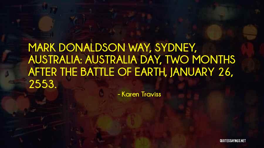Sydney Australia Quotes By Karen Traviss Sydney Australia Quotes By Karen Traviss