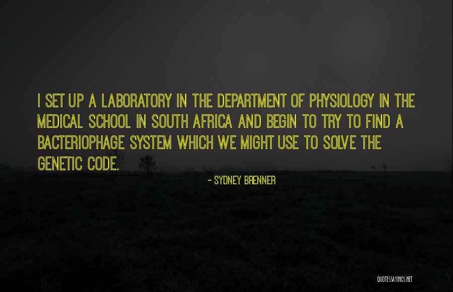 Sydney Brenner Quotes 1840146 Sydney Brenner Quotes 1840146