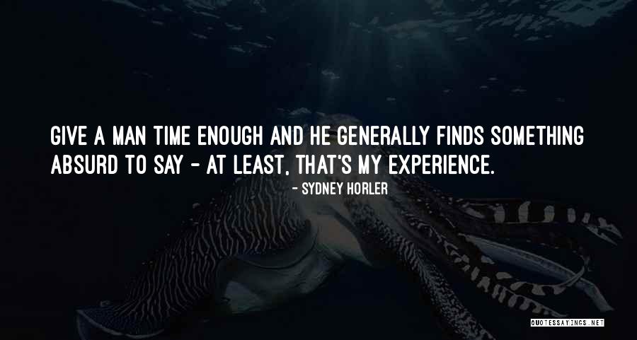 Sydney Horler Quotes 1389214