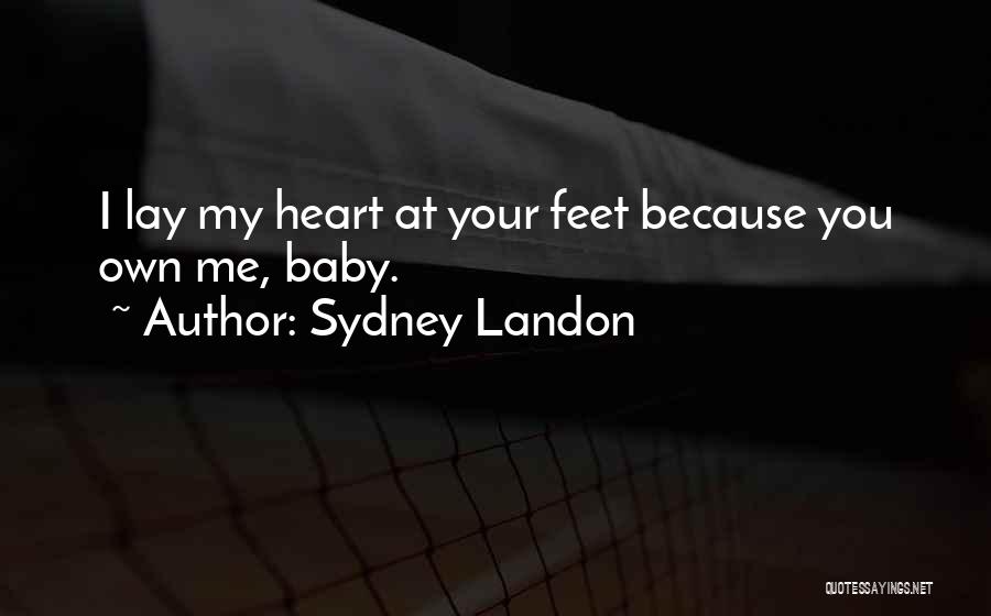 Sydney Landon Quotes 491237
