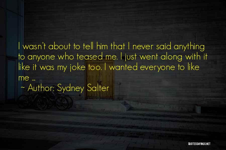 Sydney Salter Quotes 140386