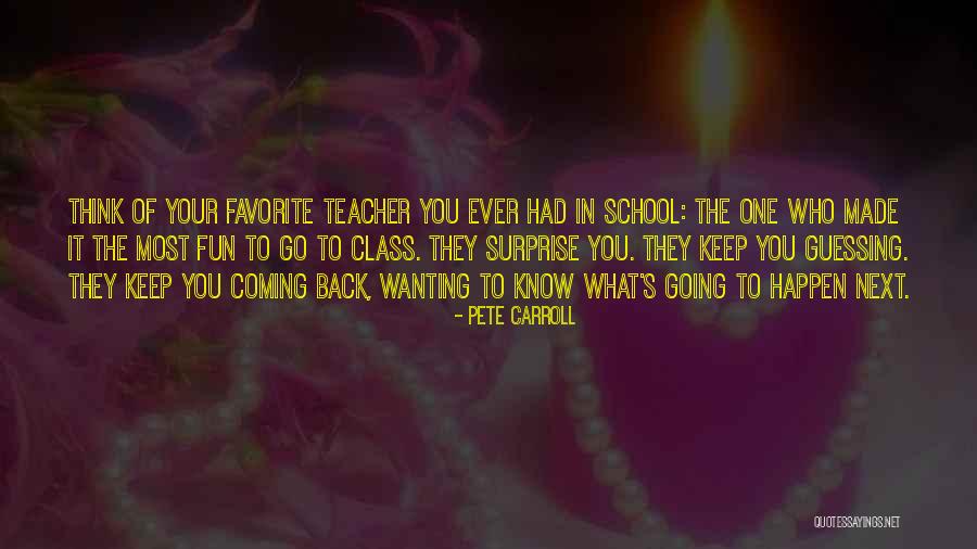 Sydnie Wells Quotes By Pete Carroll Sydnie Wells Quotes By Pete Carroll