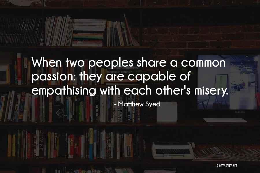 Syed's Quotes By Matthew Syed Syed's Quotes By Matthew Syed