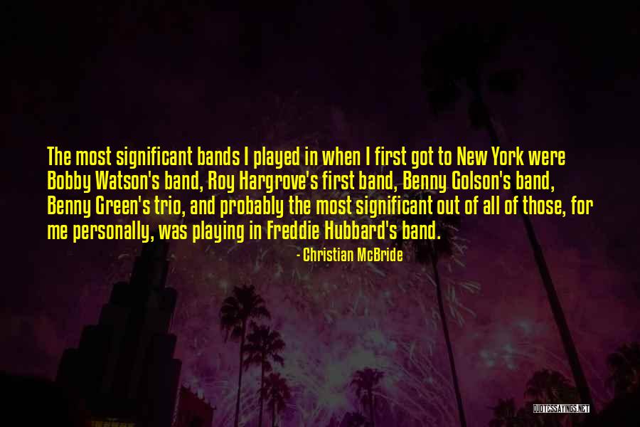 Sylejman Shaqiri Quotes By Christian McBride Sylejman Shaqiri Quotes By Christian McBride