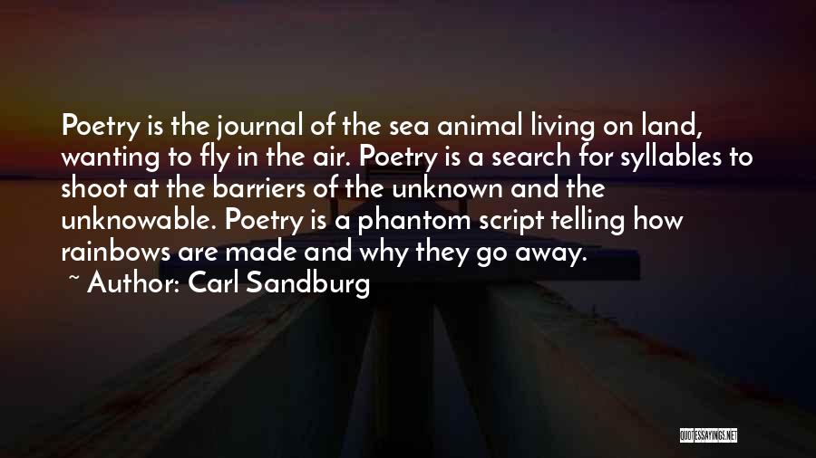 Syllables Quotes By Carl Sandburg