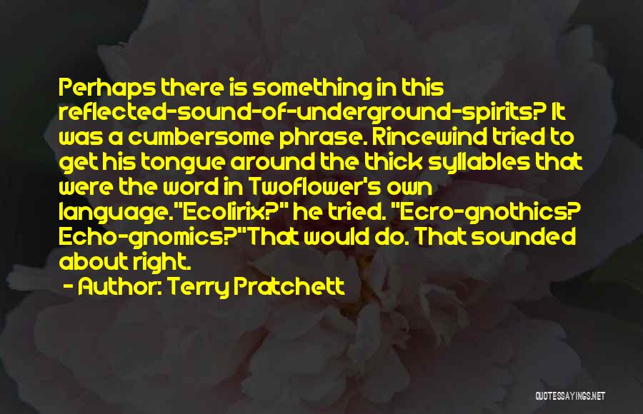 Syllables Quotes By Terry Pratchett