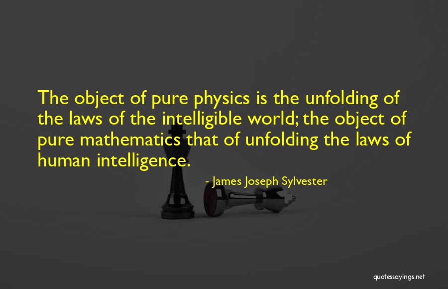 Sylvester Quotes By James Joseph Sylvester