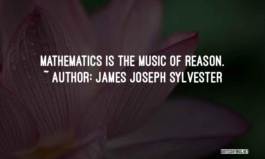 Sylvester Quotes By James Joseph Sylvester