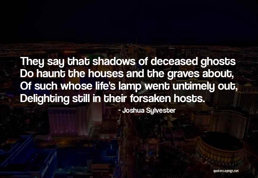 Sylvester Quotes By Joshua Sylvester