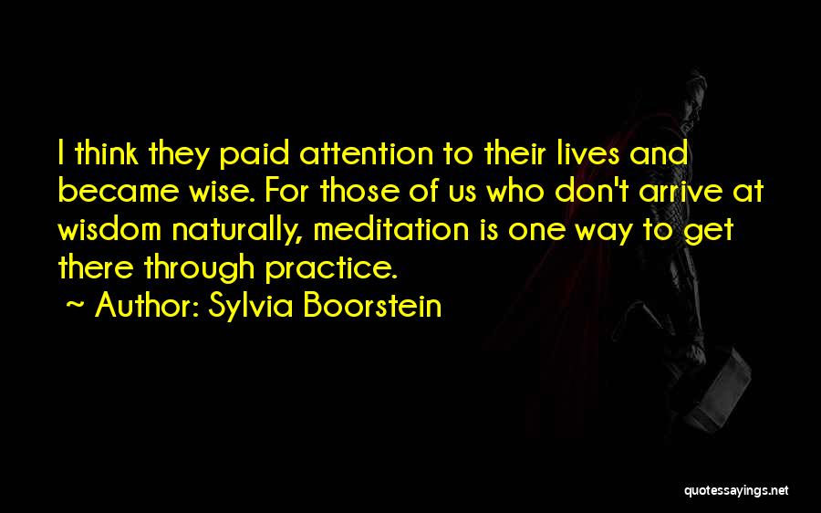 Sylvia Boorstein Quotes 499230