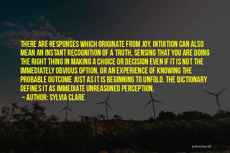 Sylvia Clare Quotes 724626