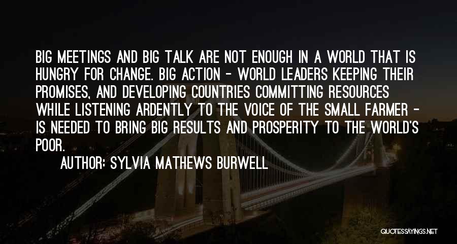 Sylvia Mathews Burwell Quotes 840867