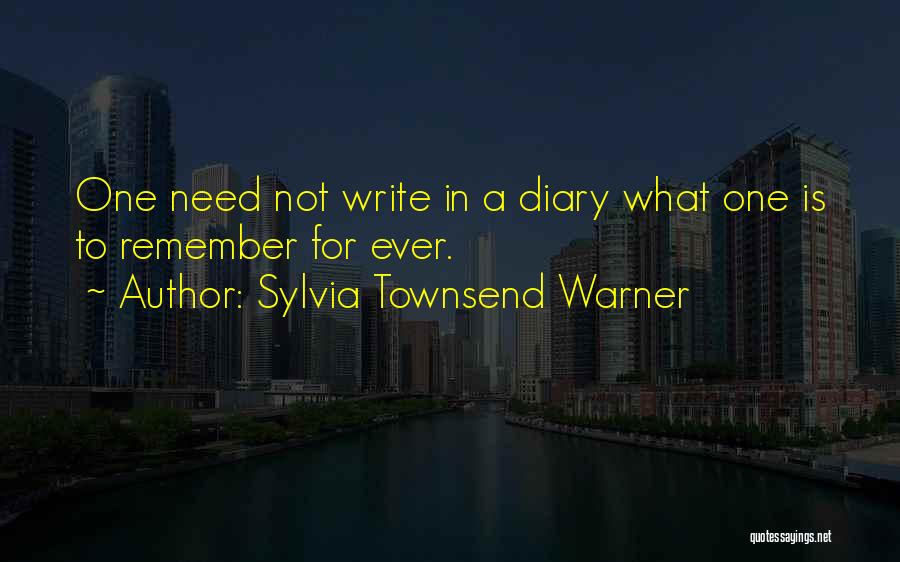 Sylvia Townsend Warner Quotes 105003