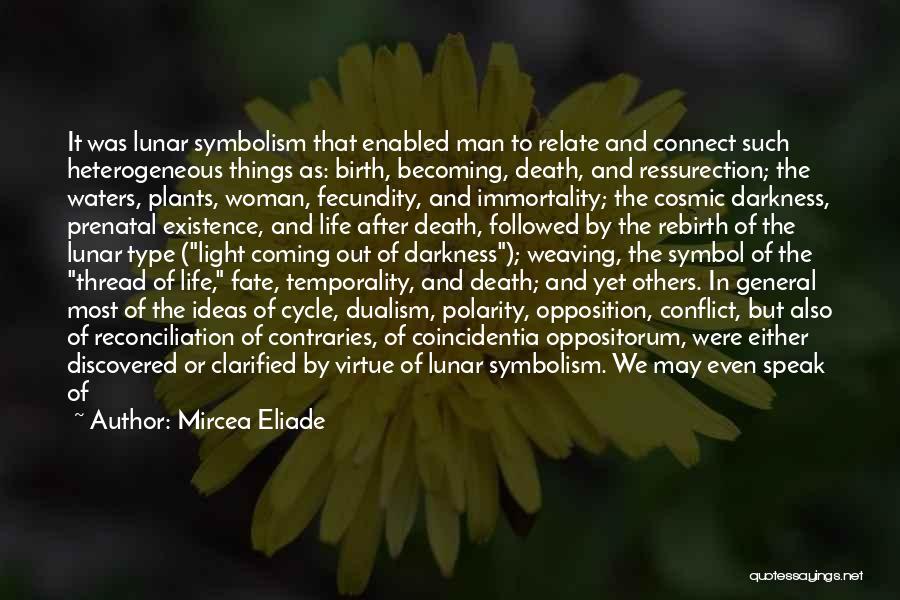 Symbol Of Life Quotes By Mircea Eliade